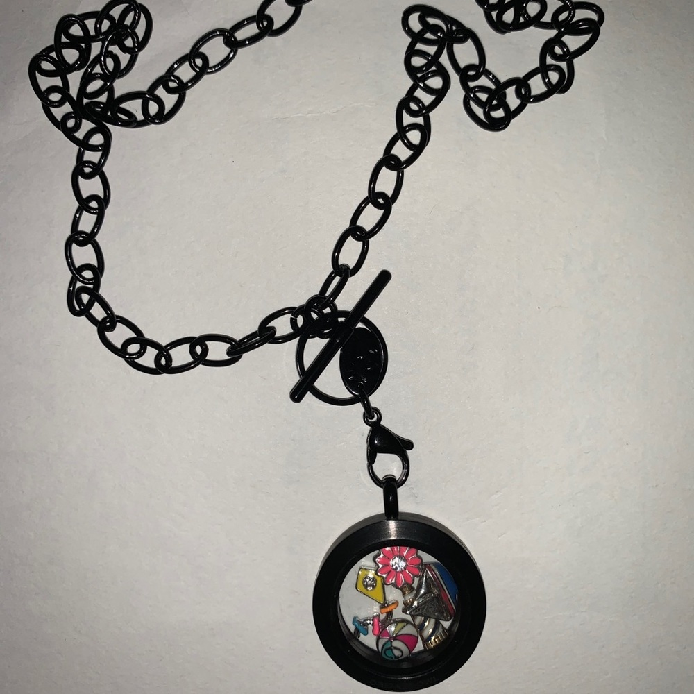 Summer locket necklace!